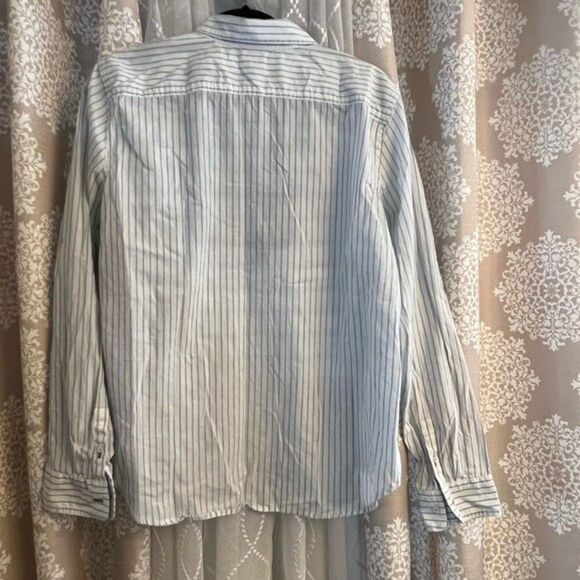 Chaps cotton button down with western cross stitch embroidery size X-Large - Picture 4 of 4